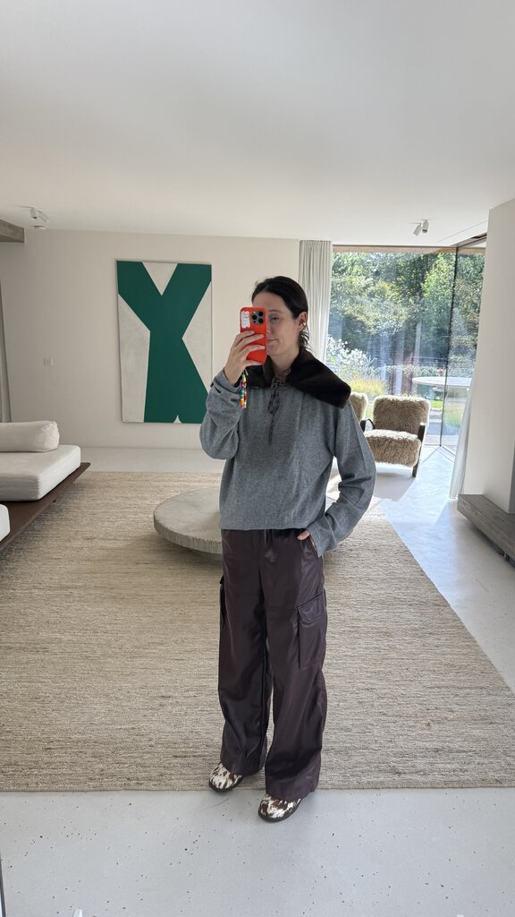 AMANDINE Olga Pants - Bordeaux
