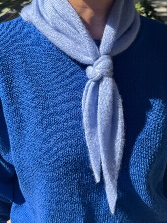 Le Bon Shoppe Cashmere Bandana - Powder Blue