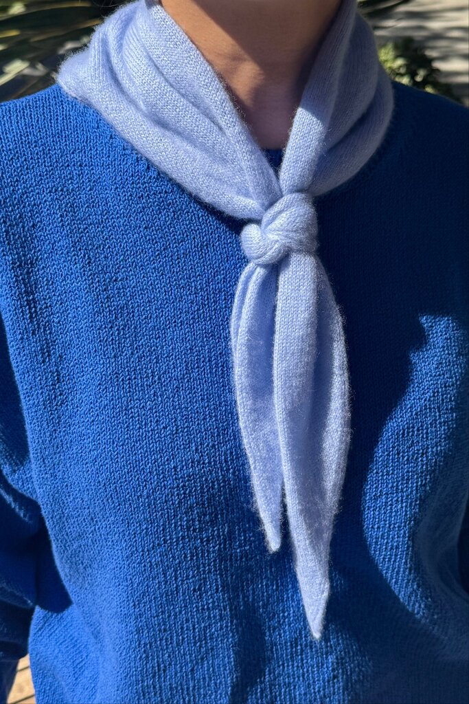 Le Bon Shoppe Cashmere Bandana - Powder Blue