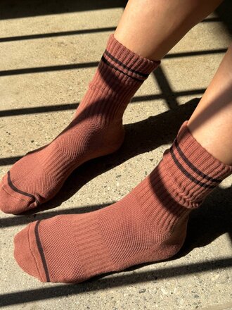 Le Bon Shoppe Boyfriend Socks - Clay