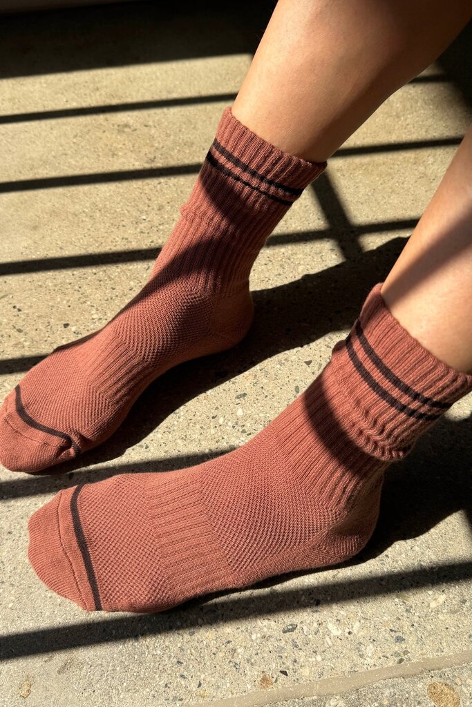 Le Bon Shoppe Boyfriend Socks - Clay