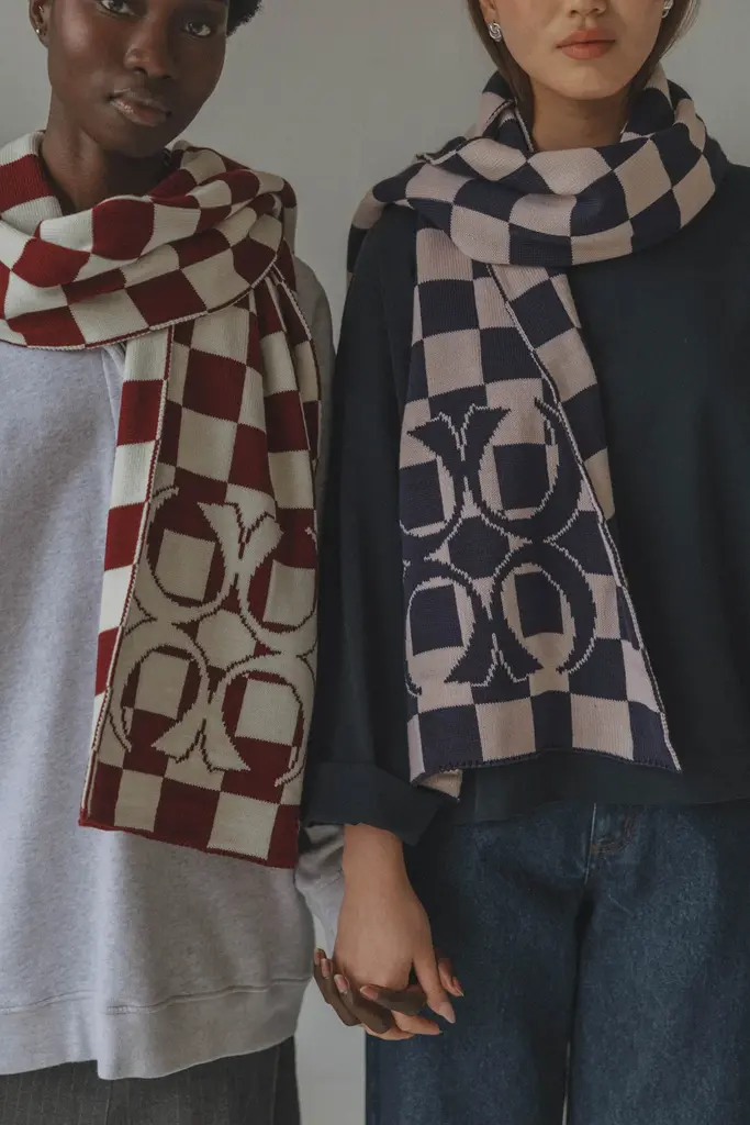 Cou Cou Collection Ivy Scarf - Navy