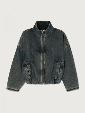 American Vintage Lydbay Bomber - Blue Black