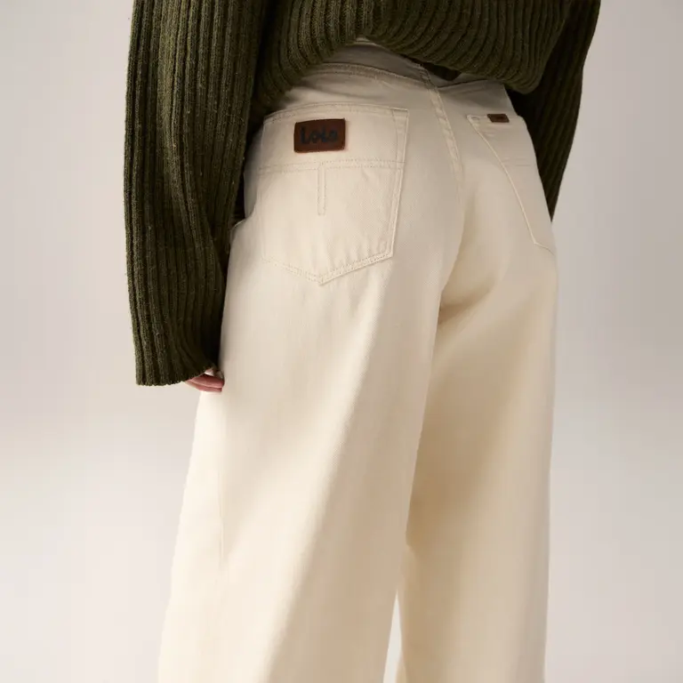 Lois Marlene R Jeans - Ecru Wool