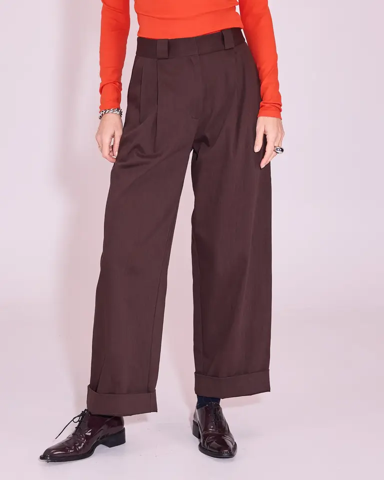 Nathalie Vleeschouwer Harpo Pants - Dark Chocolate