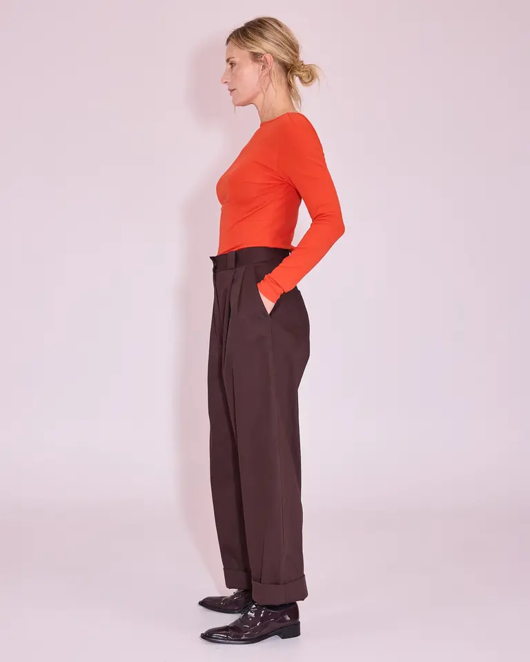 Nathalie Vleeschouwer Harpo Pants - Dark Chocolate