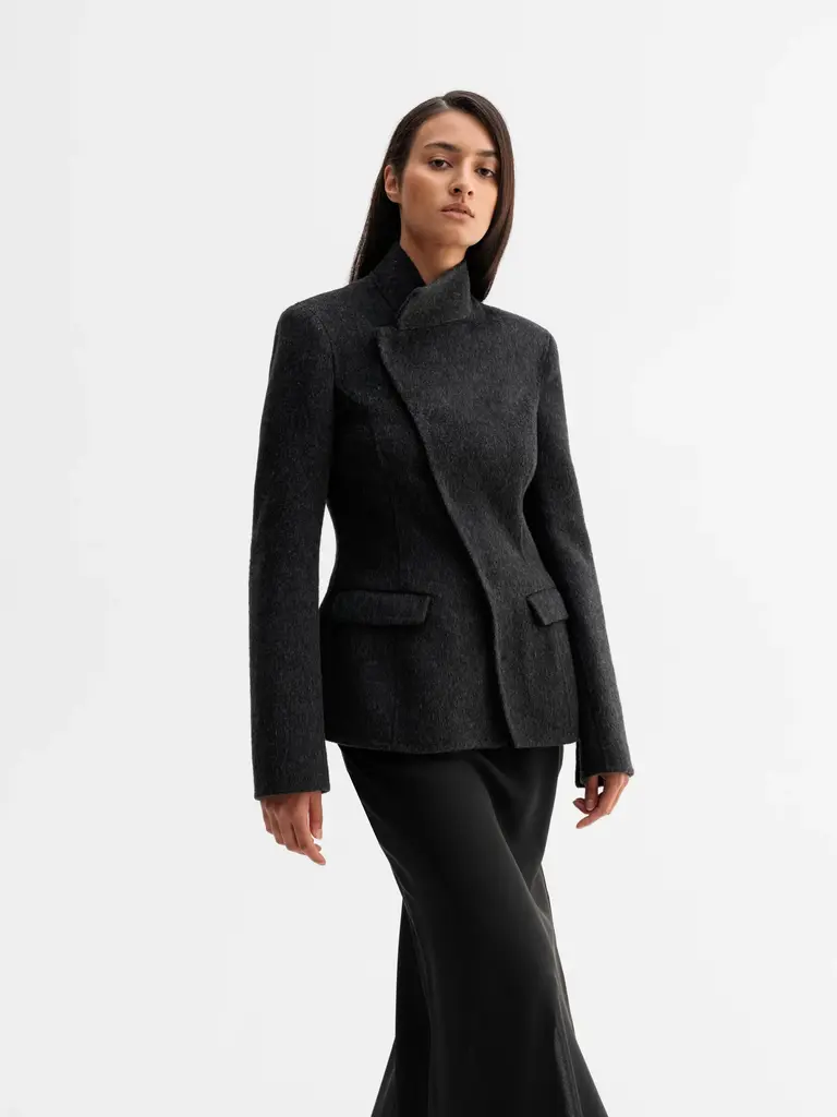 Ahlvar Gallery Leia Wool Blazer - Black