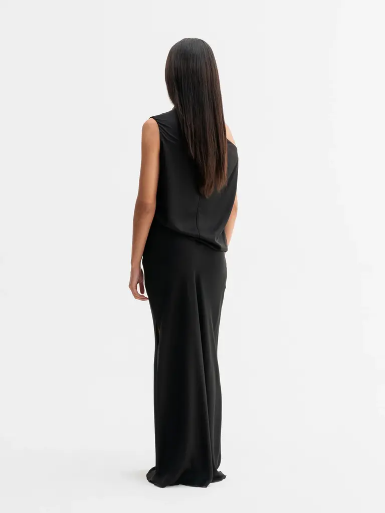 Ahlvar Gallery Lana Silk Tank - Black