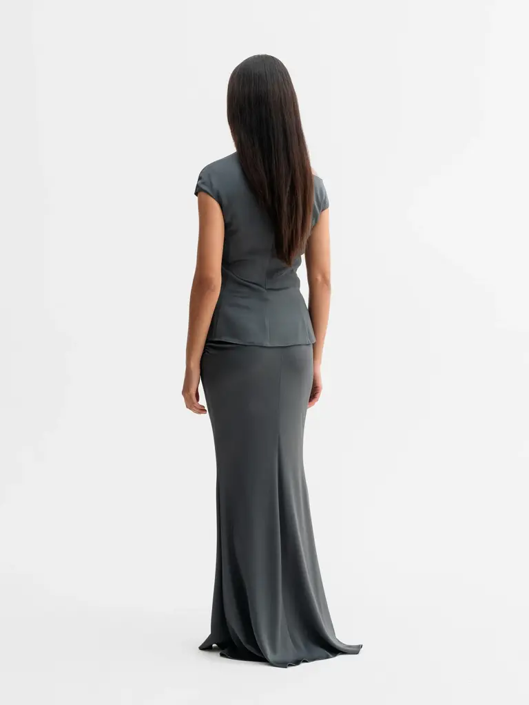 Ahlvar Gallery Chika Top - Dark Grey