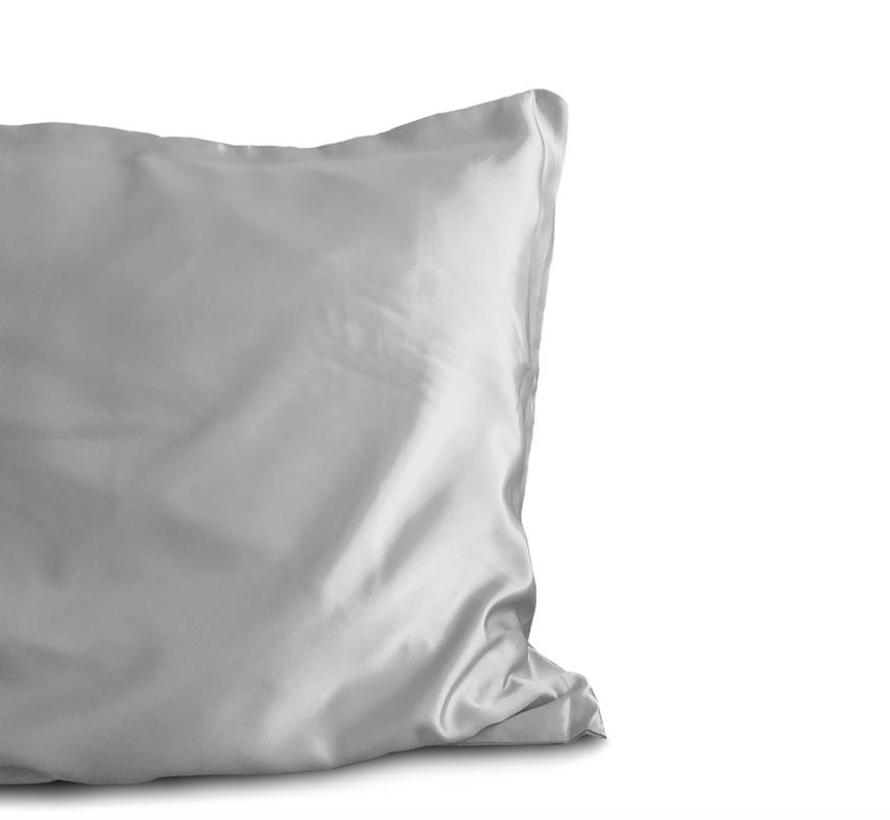 Kussensloop Satin - Zilver