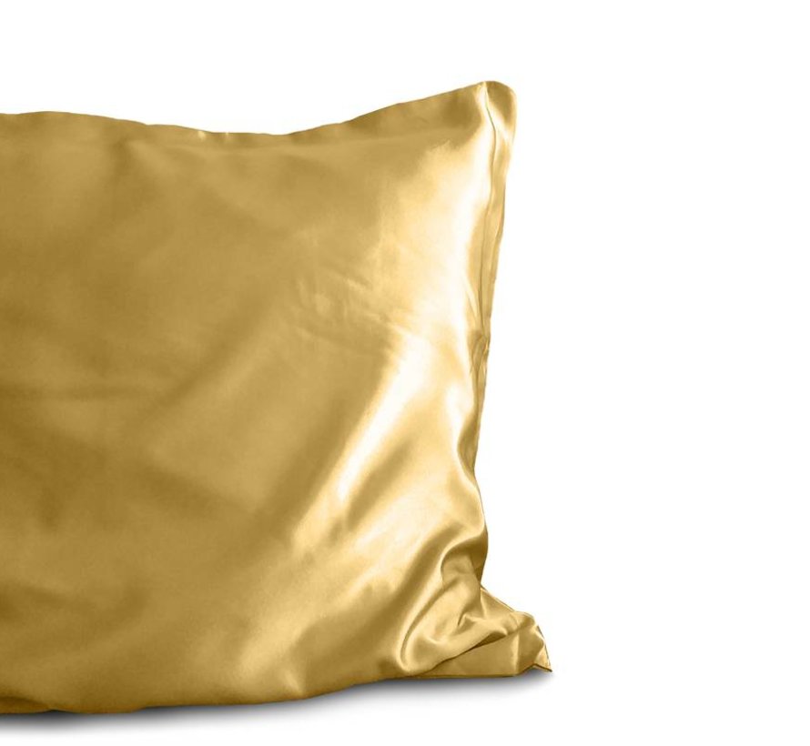 Kussensloop Satin - Goud