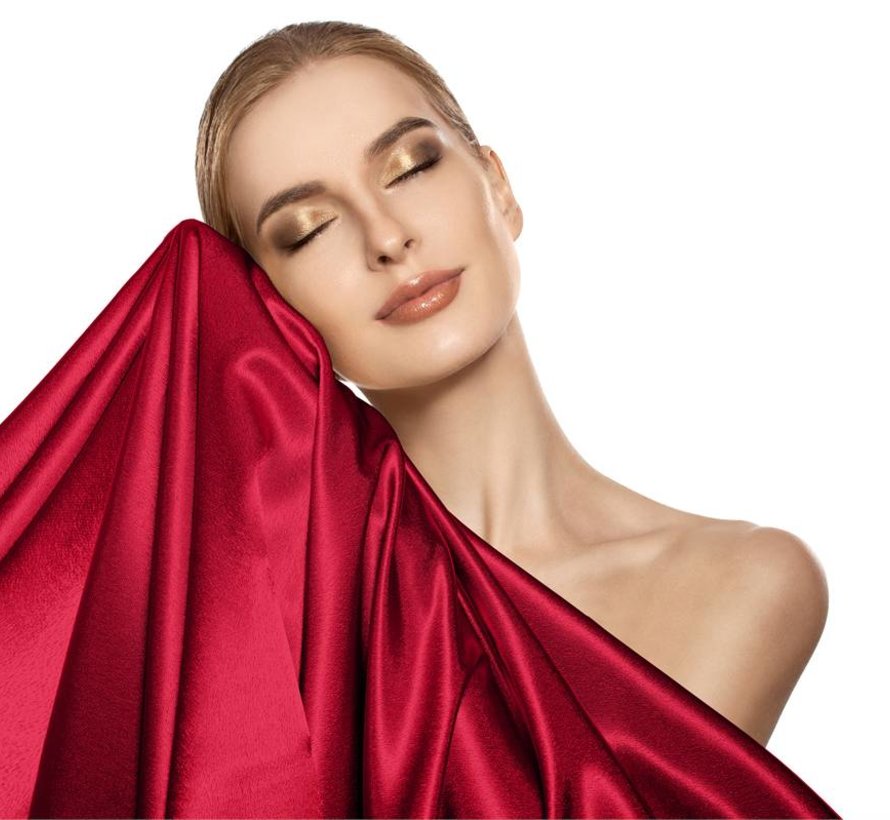 Kussensloop Satin - Rood