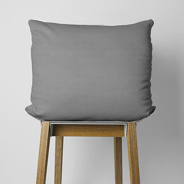 Sleeptime 2-Pack: Kussenslopen - Flanel - Antraciet