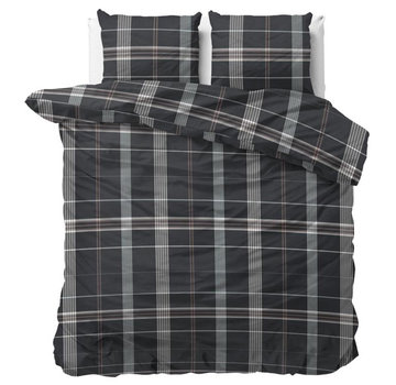Dreamhouse Bedding Bruce - Flanel - Grijs/Taupe Dekbedovertrek