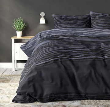 Sleeptime Pablo - Zwart/Paars Dekbedovertrek