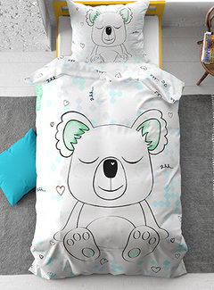 Dreamhouse Bedding Sleepy Koala 2 - Wit