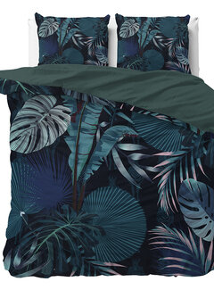 Dreamhouse Satin WILD Edvard - Blauw Dekbedovertrek