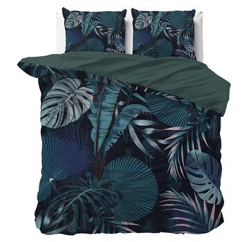 Dreamhouse Satin WILD Edvard - Blauw Dekbedovertrek