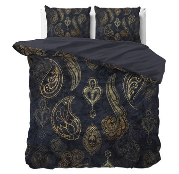 Dreamhouse Satin WILD Jaimy - Blauw Dekbedovertrek