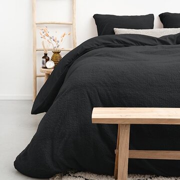 Sleeptime Teddy - Antraciet Dekbedovertrek