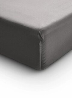 Primaviera Deluxe Hoeslaken Katoen-Satijn - Grijs