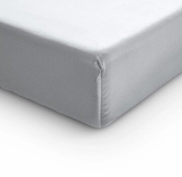 Primaviera Deluxe Hoeslaken Katoen-Satijn - Wit