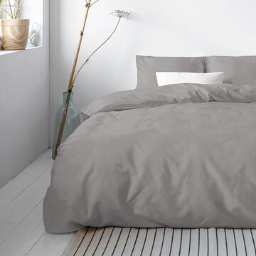 Primaviera Deluxe Luxe Katoen-Satijn - Grijs Dekbedovertrek