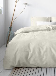 Primaviera Deluxe Luxe Katoen-Satijn - Creme Dekbedovertrek
