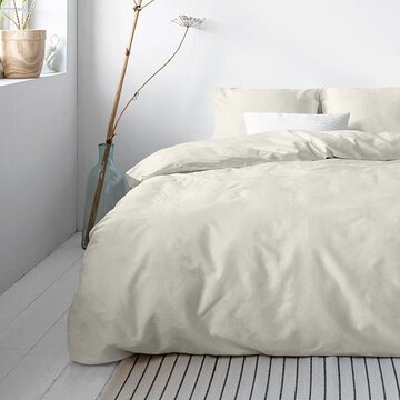 Primaviera Deluxe Luxe Katoen-Satijn - Creme Dekbedovertrek