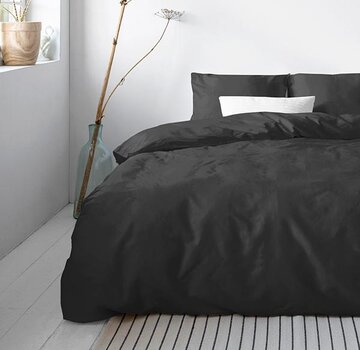 Primaviera Deluxe Luxe Katoen-Satijn - Zwart Dekbedovertrek