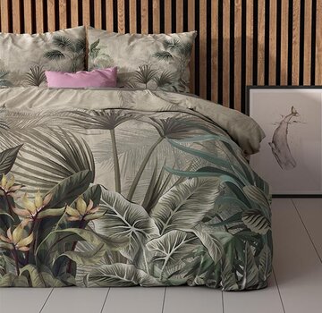 Sleeptime Essentials Macy - Groen Dekbedovertrek