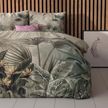 Sleeptime Essentials Macy - Groen Dekbedovertrek