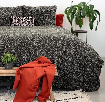 Sleeptime Teddy Tiger - Zwart Dekbedovertrek