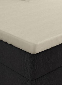 Dreamhouse Topper Hoeslaken Dubbel Jersey - Creme