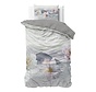 Annique - Grijs Dekbedovertrek