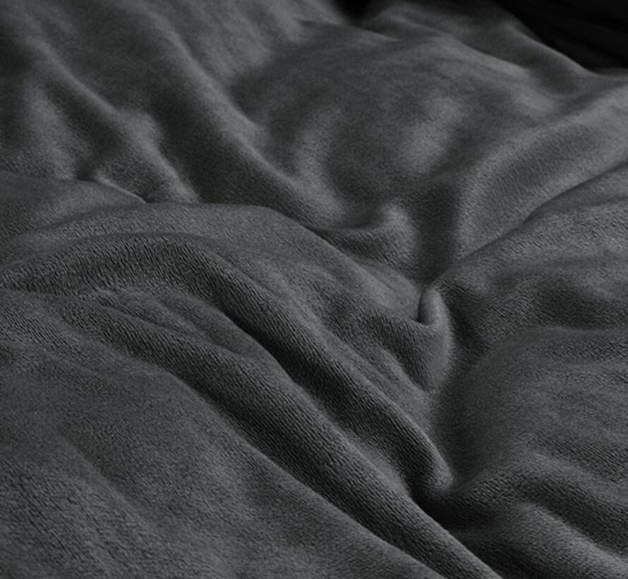 Hotel Velvet - Antraciet Dekbedovertrek