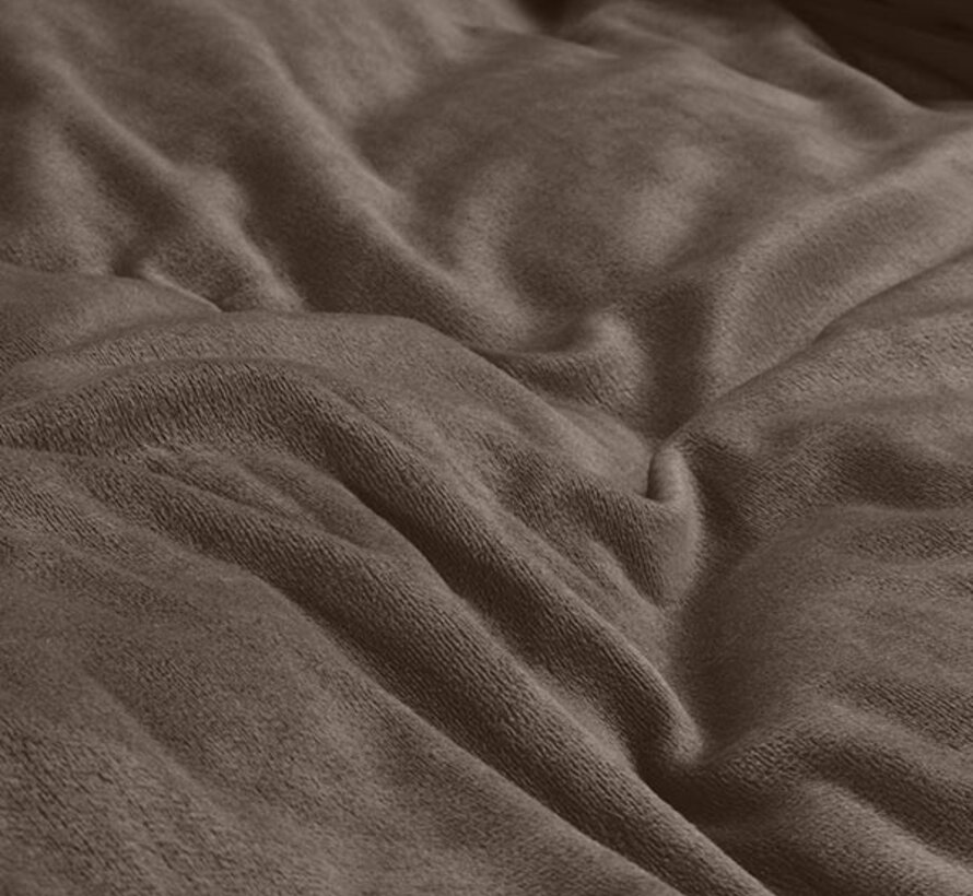 Hotel Velvet - Taupe Dekbedovertrek