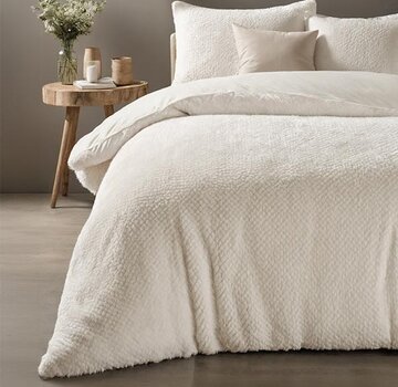 Sleeptime Fur Teddy - Beige Dekbedovertrek
