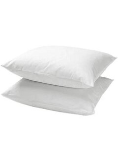 Beau Maison 2-Pack: Kussenslopen - Perkaal Katoen  - Wit