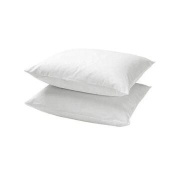 Beau Maison 2-Pack: Kussenslopen - Perkaal Katoen  - Wit