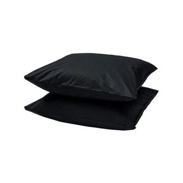 Beau Maison 2-Pack: Kussenslopen - Perkaal Katoen  - Zwart