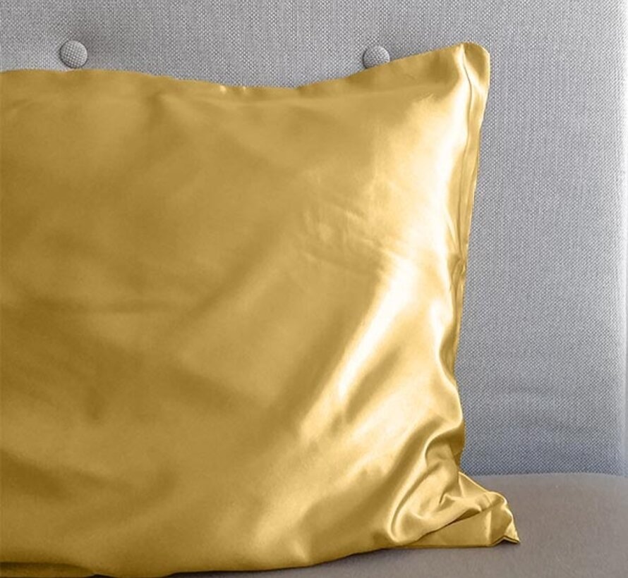 Kussensloop Satin - Goud