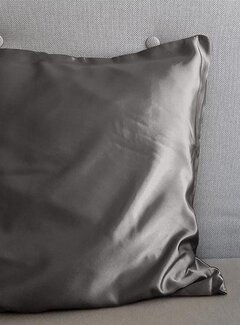Sleeptime Kussensloop Satin - Antraciet