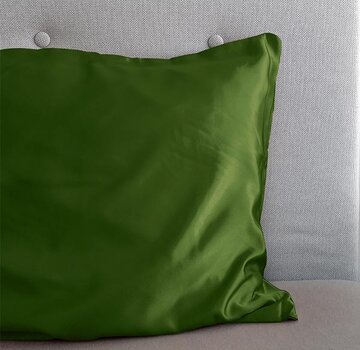 Sleeptime Kussensloop Satin - Groen