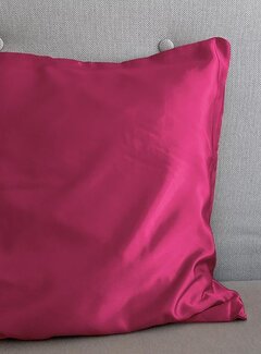 Sleeptime Kussensloop Satin - Knalroze