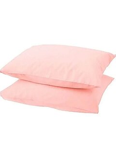 Beau Maison 2-Pack: Kussenslopen Verkoelend - Perkaal Katoen - Roze