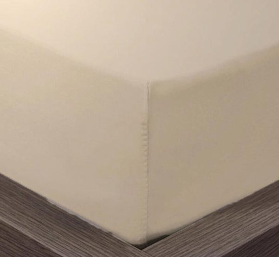 Hoeslaken - Katoen - Zand