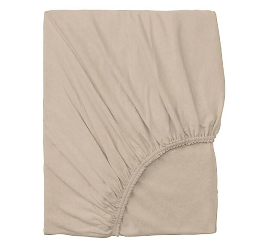 Hoeslaken - Katoen - Zand