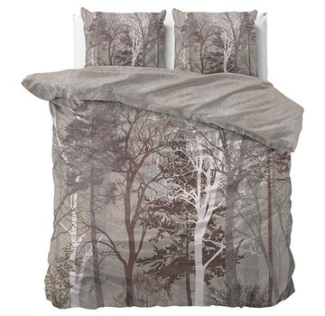 Dreamhouse Nature Indre - Taupe Katoen Dekbedovertrek