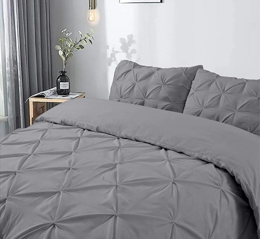 Salvador - Grijs Dekbedovertrek